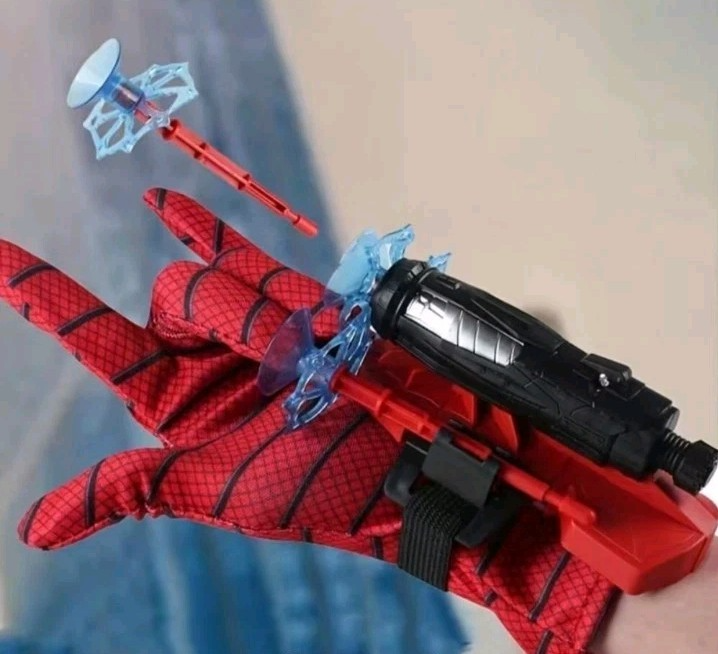 Kids Spider-Man Cosplay Costume Boys Tobey Maguire Fancy Dress Web Shooter Set