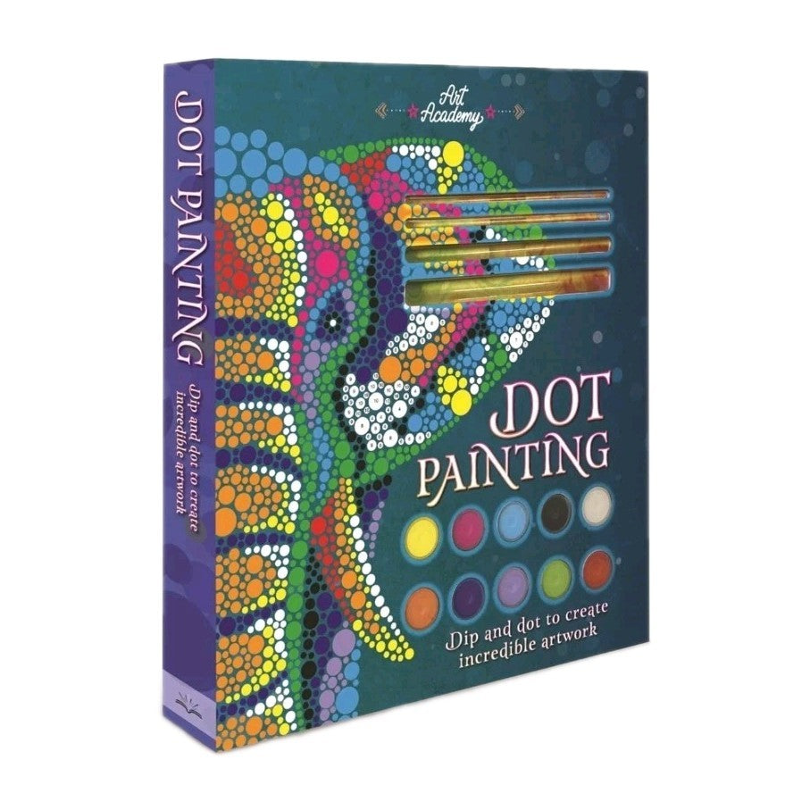 Art Academy Dot Painting Kit: Dip & Dot to Create Incredible Artwork 