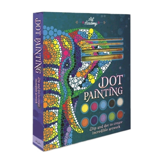 Art Academy Dot Painting Kit: Dip & Dot to Create Incredible Artwork 