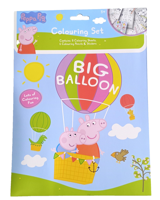 Peppa Pig Kids Colouring Activity Set