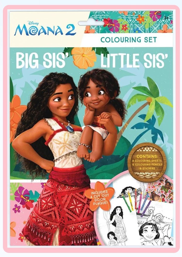 Moana Colouring Set