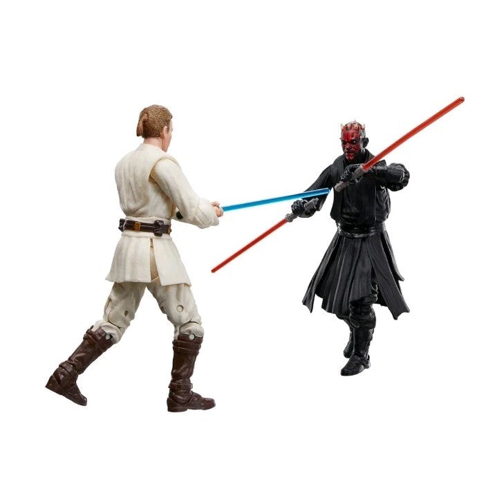 Star Wars Black Series 6" Action Figure Darth Maul, Obi Wan Kenobi, Qui Gon Gin