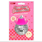 Set Of 2 Mirror Disco Ball With Cowboy Hats Pink/White Hanging Car Decoration