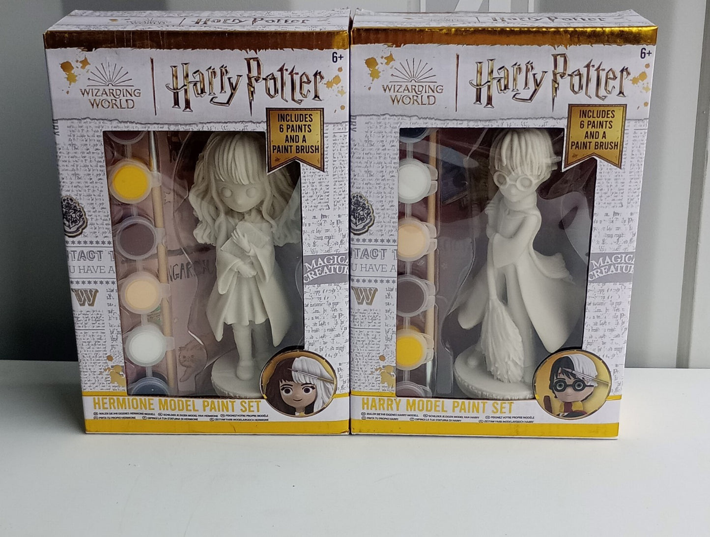 Paint Your Own Harry Potter And Hermione  Figures - Paints & Brushes Inc.
