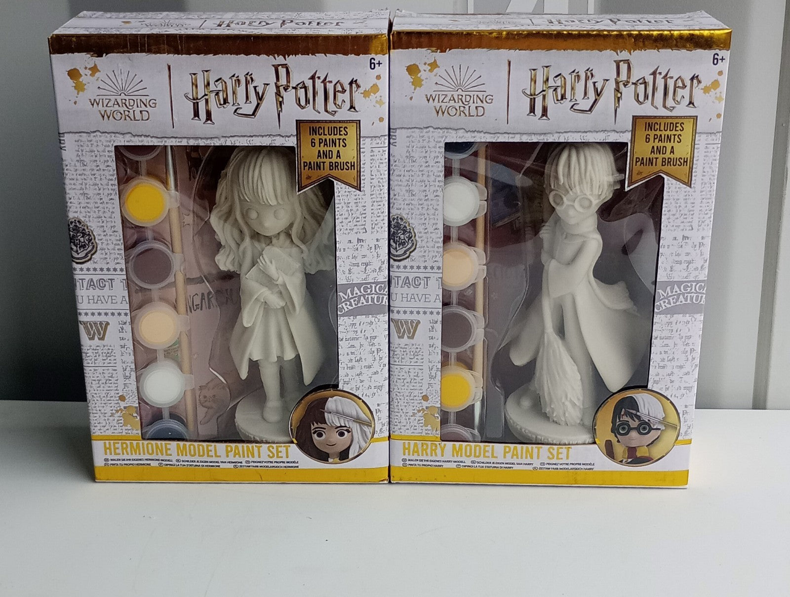 Paint Your Own Harry Potter And Hermione  Figures - Paints & Brushes Inc.