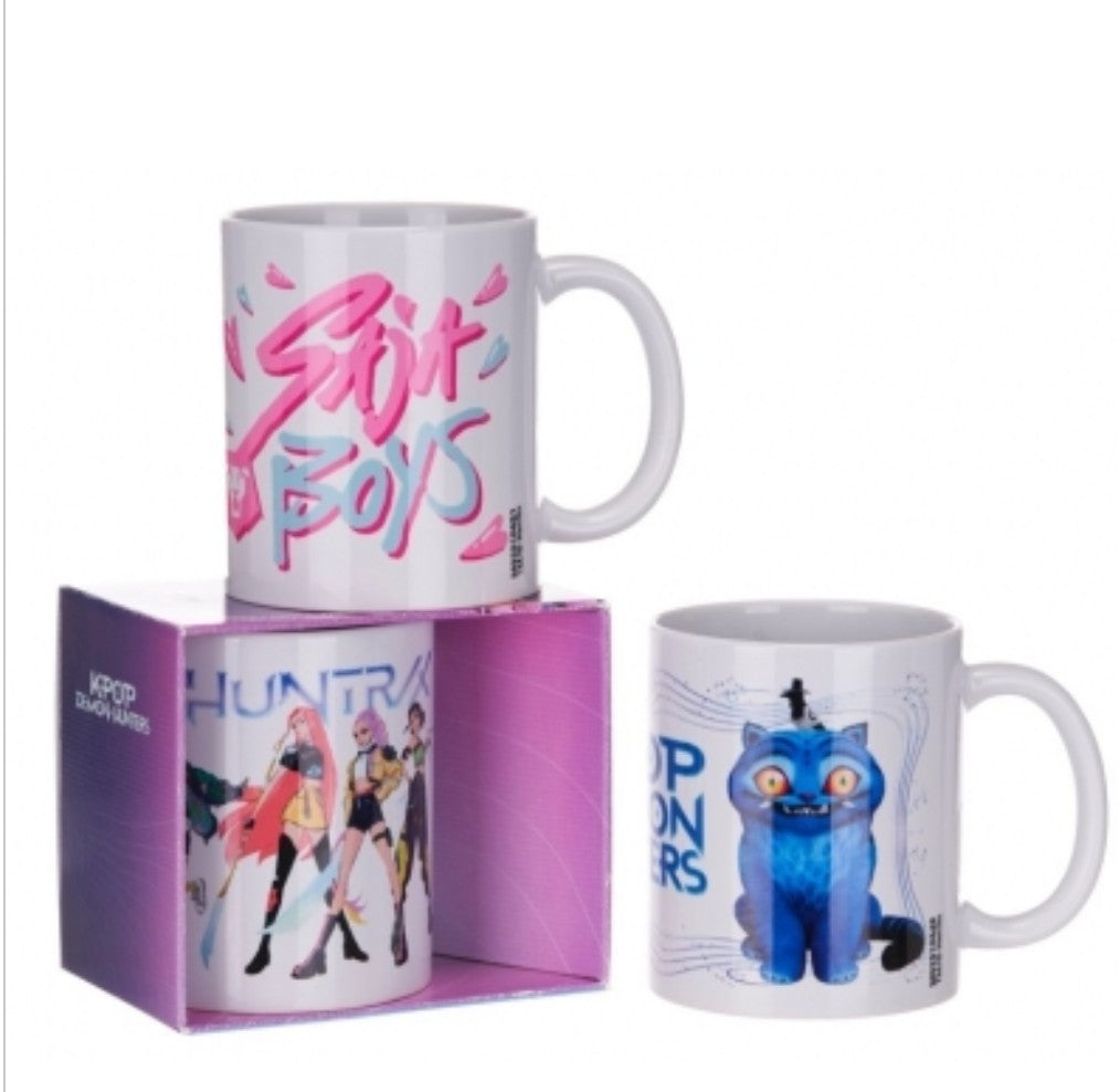 K-POP DEMON HUNTERS MUG - Ceramic 11oz Coffee Cup - Assorted Designs 