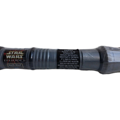 1999 STAR WARS “DARTH MAUL” SABER STICK" Candy Gum Container 1 Sealed + 1 Opened