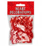 VALENTINES DAY ACRYLIC HEARTDECORATIONS 75G