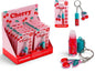 Moisturizing Cherry Lip Oil Stick with Keyring - Handbag Charm & LipGloss 2 in 1
