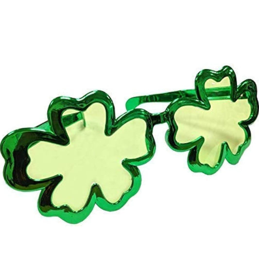 GIANT 28CM IRISH NOVELTY CLOVER GLASSES