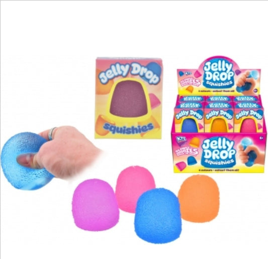 X1 KTL Jelly Drop Squishes - Neon Sensory Fidget Toy - Stress Relief