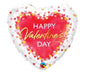 Valentines Day Foil Balloons For That Somebody Special: Heart, Marble, Abstract