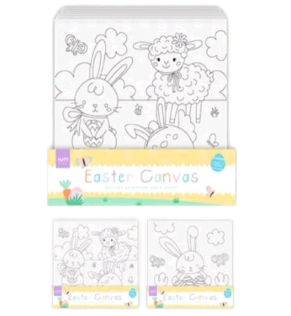EASTER COLOUR IN YOUR OWN CANVAS - EATER CRAFT ACTIVITY SET