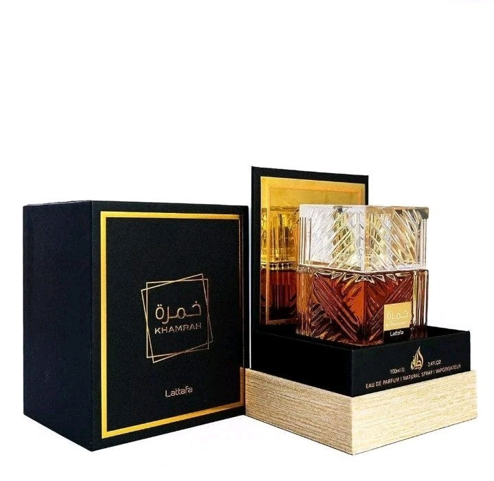 Khamrah Eau De Parfum 100ml By Lattafa Luxury EDP Perfume BRAND NEW & SEALED