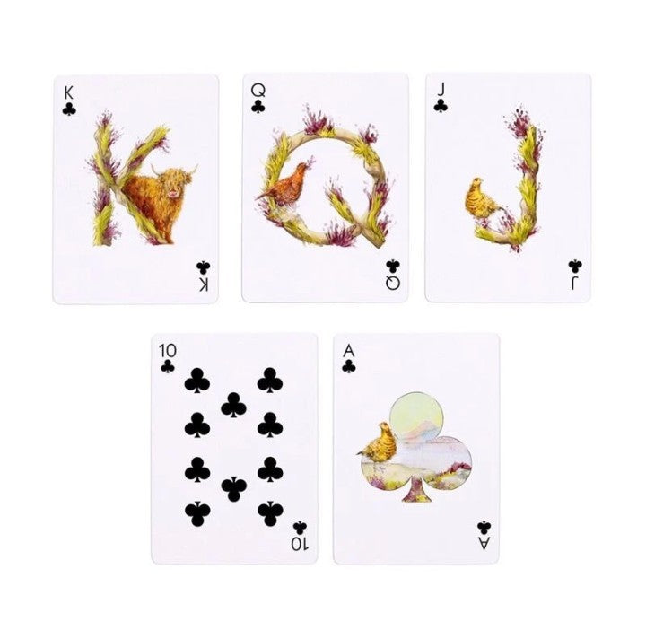 JAN PASHLEY HIGHLAND COO COW PLAYING CARDS 