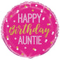Round Foil Balloons - For All Occasions 18"/ 45.7cm
