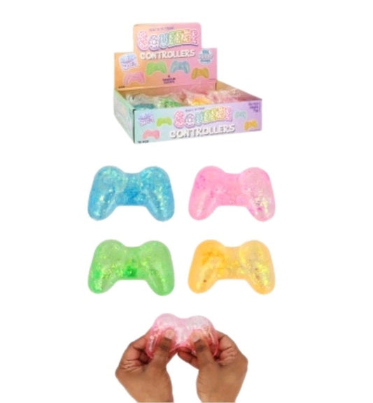 SPARKLY GAMER CONTROL SQUISHY  WITH SUGAR FILLING (8.5CM)