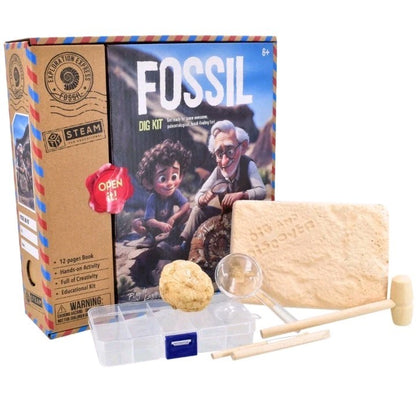 STEAM Educational Science Kits Activity Set - Fossil Digging Science Kit 
