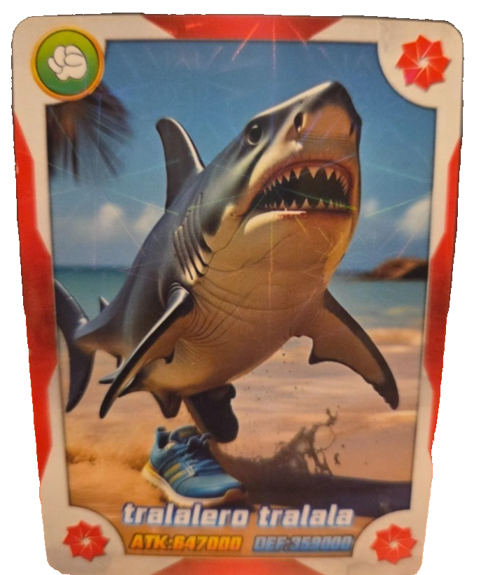 X6 Tung Tung Tung Sahur Italian Brainrot Trading Card Game Sealed Packs 