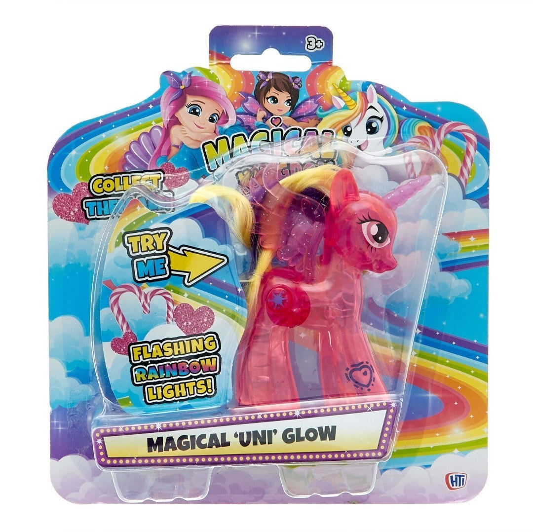 X1 Magical Uni-Glow Light-Up Unicorn Figurine – Rainbow LED Glow