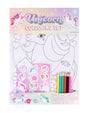 Unicorn Colouring Set with Stickers