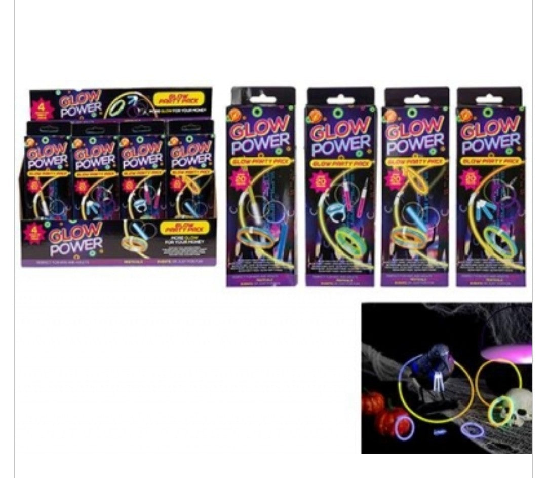 Glow in the Dark - Party Pack Of Light Up Toys - Party - Dress Up Accessory 