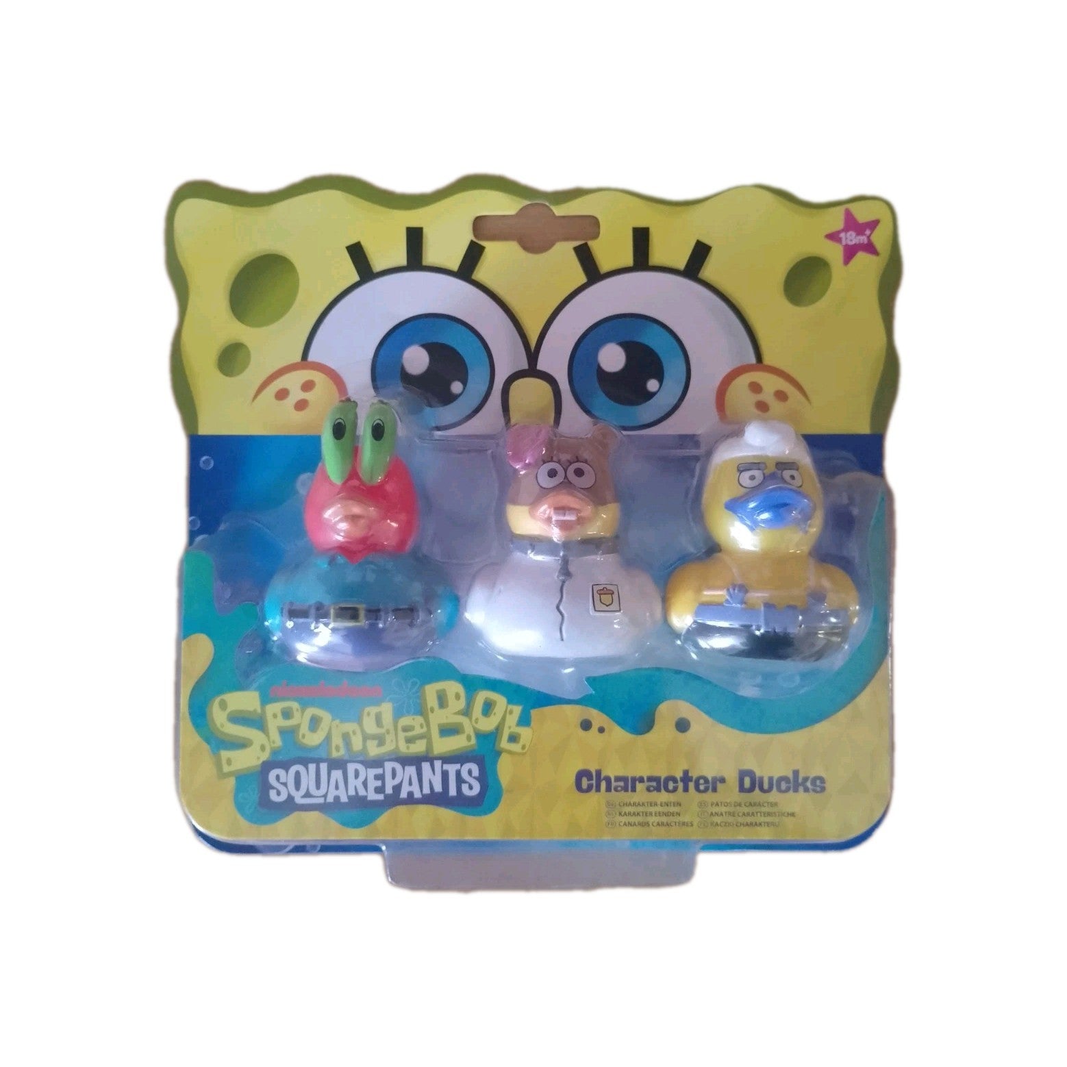 Offiacial Spongebob Squarepants Character Ducks - Set Of 3 Characters New Sealed