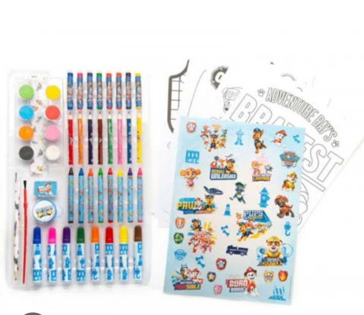 Paw Patrol paint and colour art kit