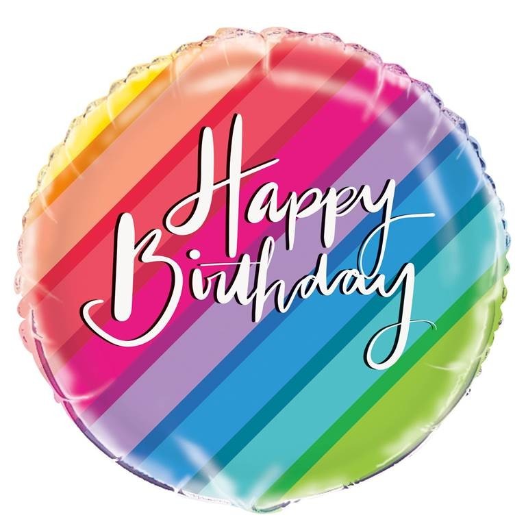 Round Foil Balloons - For All Occasions 18"/ 45.7cm