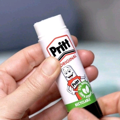 Pritt Glue Sticks 11g (Small), 25pcs Non Toxic Sticks, Child Safe, Adhesive, Art