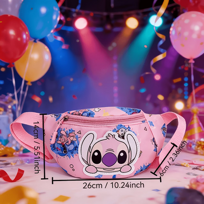 Disney Stitch Kids Fanny Pack / Bum Bag – Pick Your Favourite Colour!