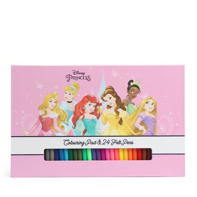 Disney Princess Colouring Set - Creative Colouring