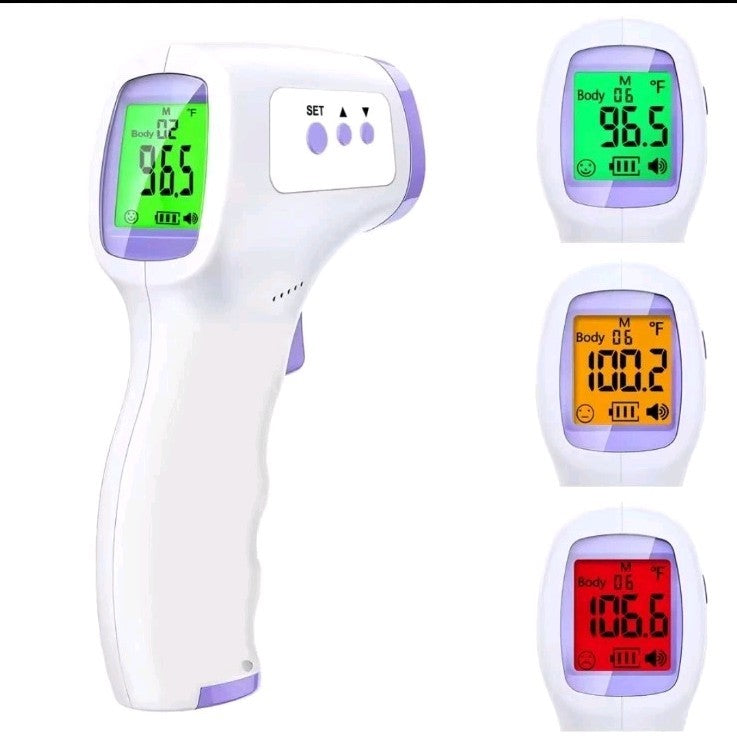 Digital Infrared Thermometer Non Contact Forehead Fever Gun Baby Child  Adult