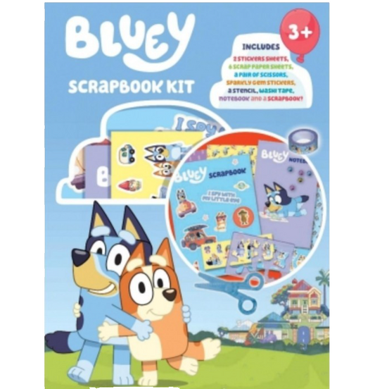Bluey Scrapbook Kit - Craft set - Activity Set