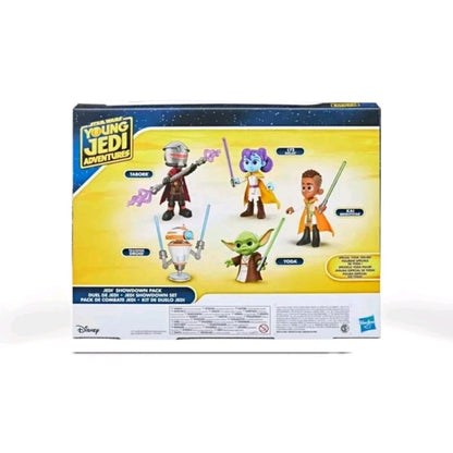 Star Wars Young Jedi Adventures Jedi Showdown 5-Pack Action Figures Accessories