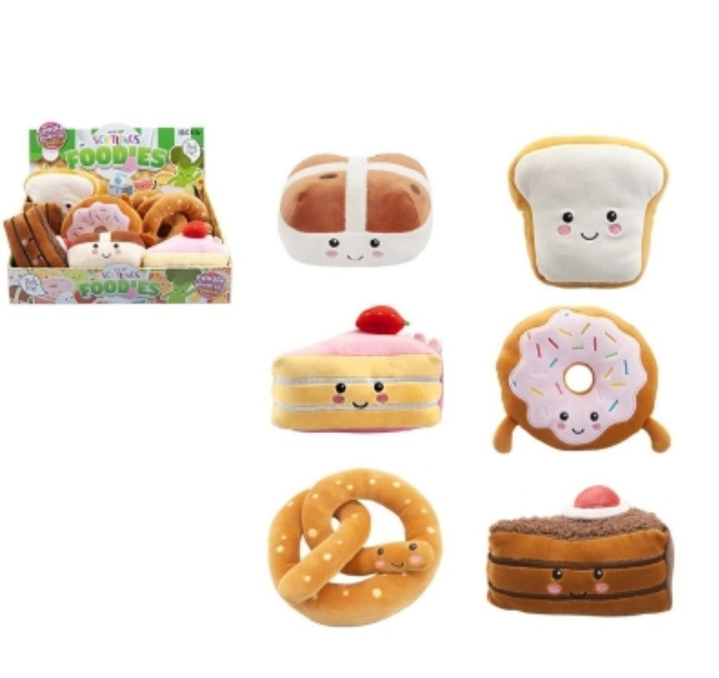 SOFTLINGS 16CM BAKERY FOODIES ( ASSORTED DESIGNS)