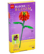 Blocks In Bloom Chrysanthemum Orange Flower DIY Block Tech Build Kit 6+