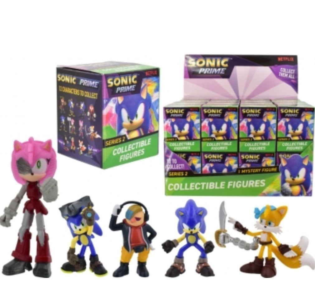 X1 Sonic Prime Series 2 Collectible Figure – Mystery Blind Box – New