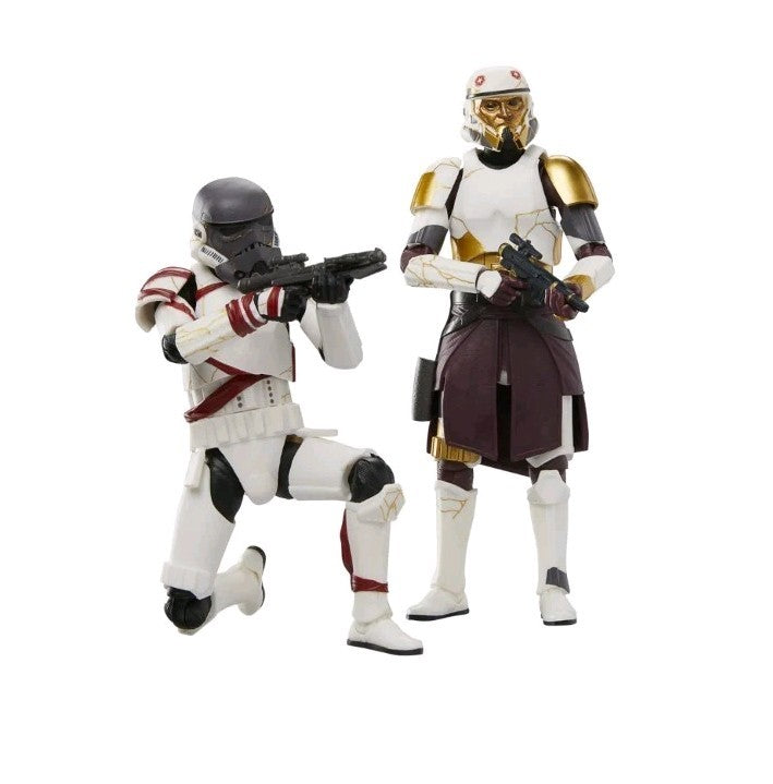 STAR WARS BLACK SERIES - AHSOKA -  CAPTAIN ENOCH & NIGHT TROOPER - IN HAND