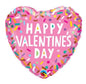 Valentines Day Foil Balloons For That Somebody Special: Heart, Marble, Abstract