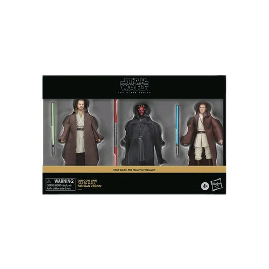 Star Wars Black Series 6" Action Figure Darth Maul, Obi Wan Kenobi, Qui Gon Gin
