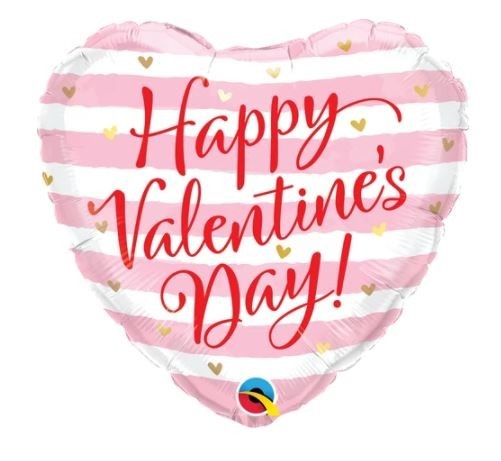 Valentines Day Foil Balloons For That Somebody Special: Heart, Marble, Abstract