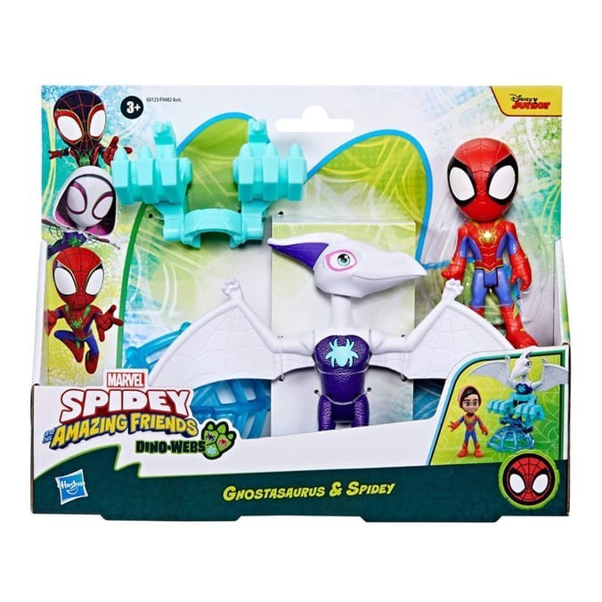Marvel - Spidey And His Amazing Friends Dino Web Ghostasaurus Spiderman Hasbro