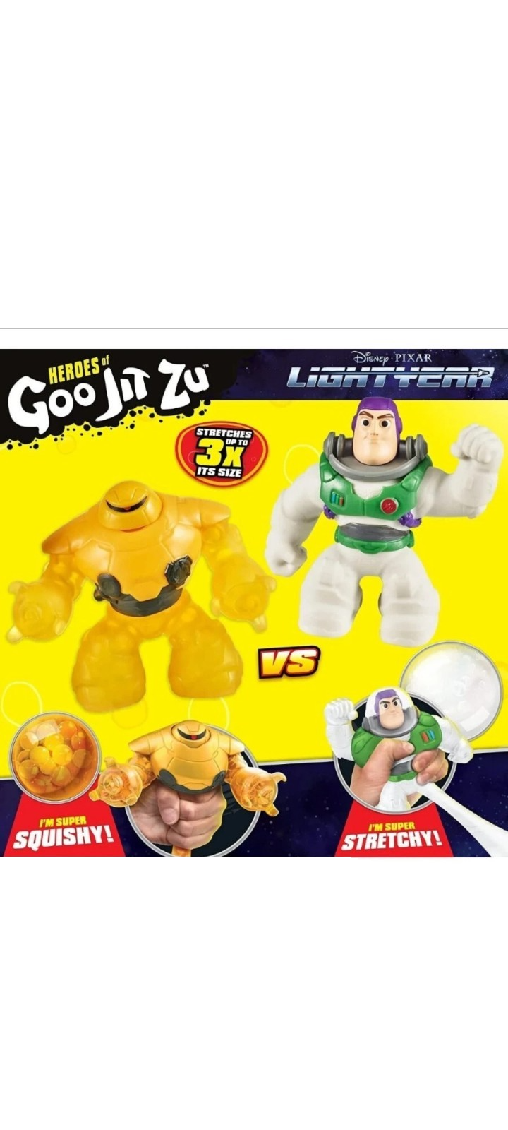 Heroes of Goo Jit Zu Lightyear Vs Pack- Buzz Vs Cyclops