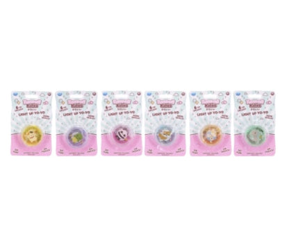 Kawaii Kuties Light Up Yo-Yo - Fun LED Flashing Toy - Assorted Designs