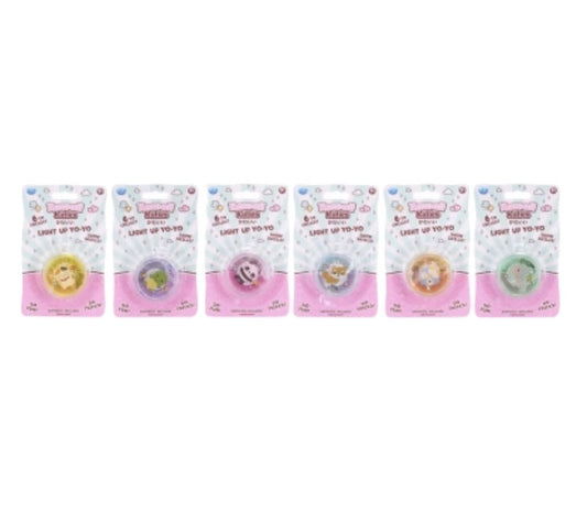 Kawaii Kuties Light Up Yo-Yo - Fun LED Flashing Toy - Assorted Designs