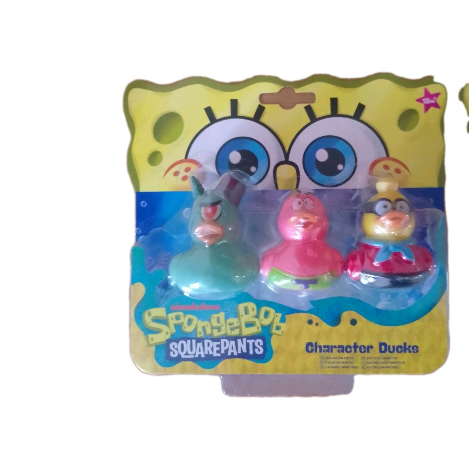 Offiacial Spongebob Squarepants Character Ducks - Set Of 3 Characters New Sealed