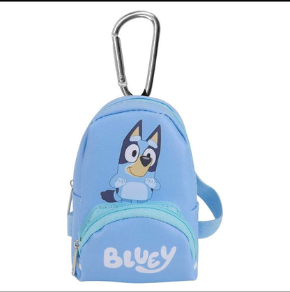 Bluey Backpack Bag Clip Childrens Video Game Accessories 12. 5cm x 9cm Blue