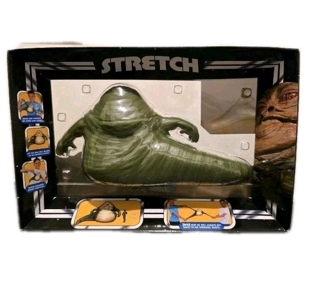 Star Wars Stretch Jabba The Hutt Crime Lord Figure 30cm Stretchable Ages 5+