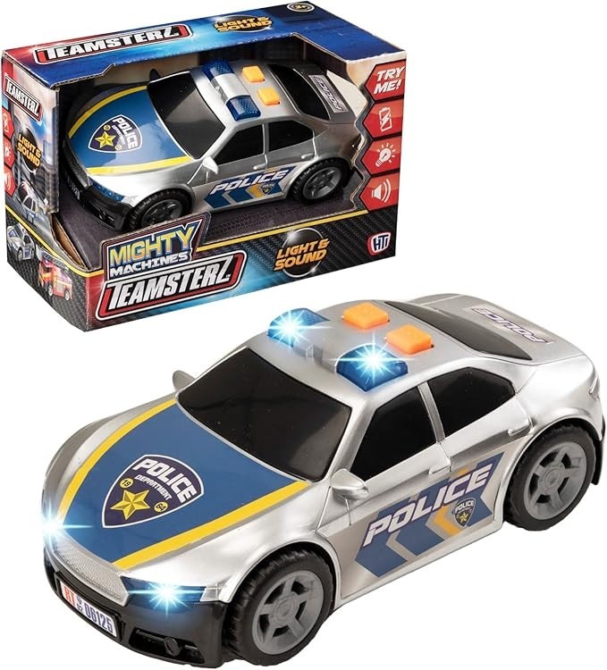Teamsterz Light & Sound Toys Ambulance Police Ice Cream Van Garbage Truck Kids